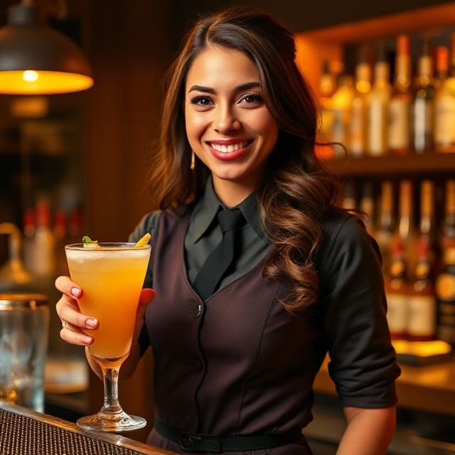Bartender María Rodríguez