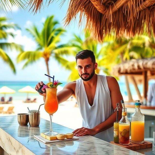 Bartender José Pérez